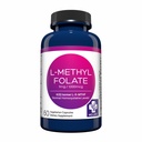 MD Life L Metylfolát 1mg - Profesionálne-Grade Active Methylfolate Supplement - Maximum Potency MTHFR Doplnky - L metylfolát 1 mg 60 kapsúl - Esenciálne aminokyseliny