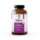Dr Barry total Liver Supplement with Milk Thitle, Artičok, Púpava Root, Podpora zdravá funkcia pečene a prírodné čistenie, Boost imunitný systém, 60 Kapsule