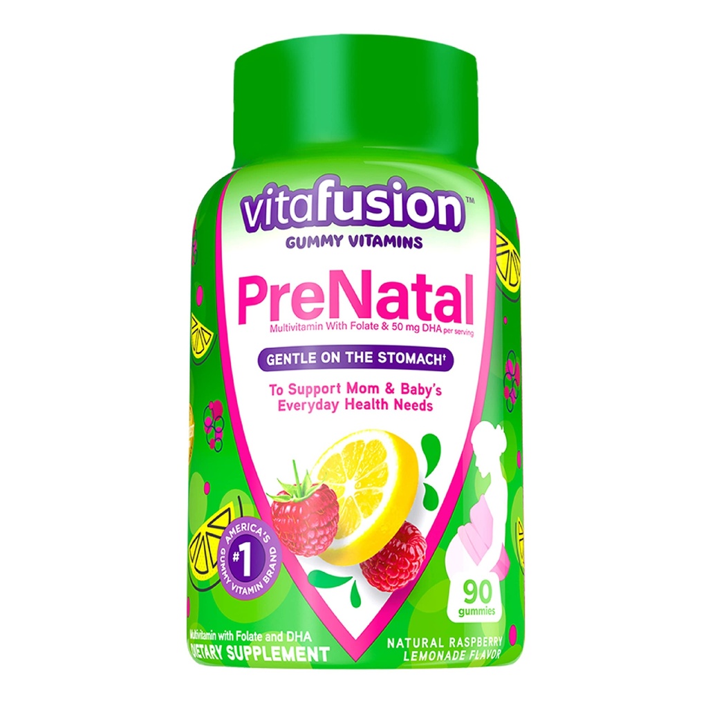 Pre-seed Fertility Lubricant a vitafusion 90 Počet prenatálnych Gummy vitamíny s folátom, DHA, a Essential Nutrients pre tehotenstvo zdravie
