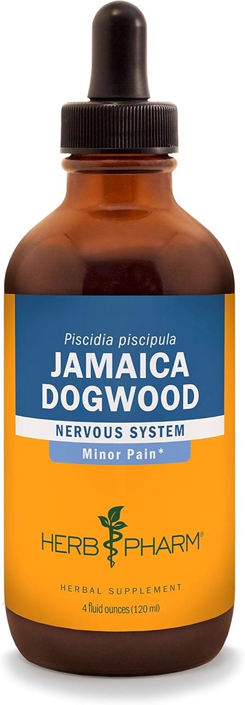 Herb Pharm Jamajka Dogwood Liquid Extract for Minor Pain - 4 Ounce