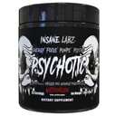 Insane Labz Psychotic Black Edition Mid Stimulant Pre Cvičenie Powder, Energy Focus Čerpadlá, Naložené s Creatin Beta Alanyne Taurine Natankované AMPiberry, 35 Servings (Watermelon)