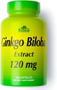 ALFA VITAMÍNY Ginkgo Biloba 120mg podporuje funkciu mozgu a podporu pamäte - 120 Kapsule