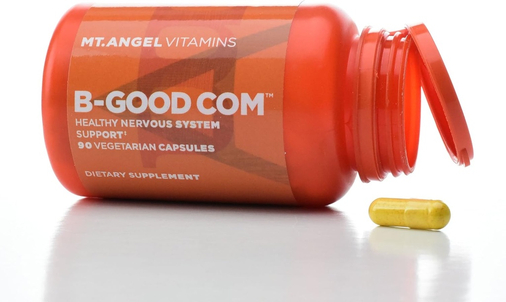 Anjel vitamíny - B-Good Com (vitamín B Complex), Zdravý nervový systém Podpora (60 Vegetariánske kapsuly)