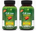 Irwin Naturals CLA Lean telesného tuku zníženie - pomáha znížiť telesného tuku a zvýšiť svalové tone - 80 Liquid Soft-Gels (Pack of 2)
