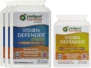 Vision Defender MAC a Omega každý deň Všeobecné očné zdravie Bundle (90 dní dodávky). Očné vitamíny doplnok zahŕňa karotenoidy luteín, Zeaxantín, Omega-3 (DHA, EPA). Vyrobené v Spojenom kráľovstve očnými špecialistami