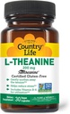 Country Life L- Theanine - 200 mg - 30 Vegetariánske kapsuly