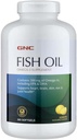 GNC rybí olej Omega 3 doplnok, 300mg EPA a DHA, citrónová príchuť, podporuje srdce, mozog, koža, oči a spoločné zdravie, 360 Softgels, 360 porcií