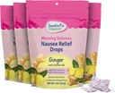 Sweetie Pie Organics® Ranná choroba Nauzea Relief Drops, Ginger, 4 oz, 4 balenia