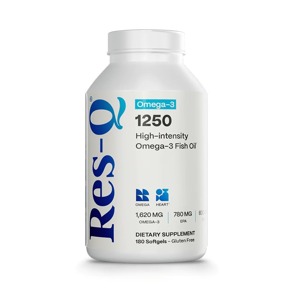 Res-Q 1250 Omega-3 kapsuly rybieho oleja