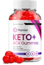 Premier Keto ACV Gummies - Advanced Formula Premiere Keto Plus ACV Gummies Apple Cider Vinegar Premier ACV Dietary Supplement Reviews Men Women (60 Gummies)