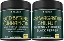Bundle 7in1 Berberine HCl & 5in1 Ashwagandha Shilajit Doplnky