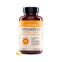 NatureWise vitamín D3 5000iu (125 μg) 1 Rok zásobovanie imunitnej podpory, zdravá svalová funkcia, a zdravie kostí - non-GMO, Gluten bez organického extra panenský olivový olej, (Mini Softgel), 360 Počet