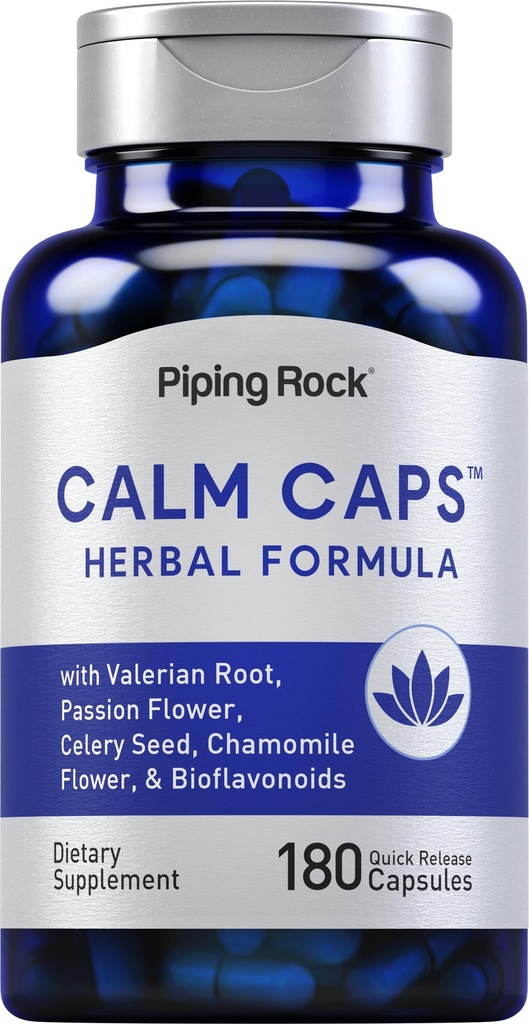 Piping Rock Pokojné Kapsule 180 Pills 