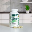 Božské zdravie Dr. Colbert, MD Healthy Sinus Formula Alergy & Sinus Support 60
