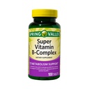 ikj Super vitamín B-komplexné tablety Diétne doplnky, 100 Počet