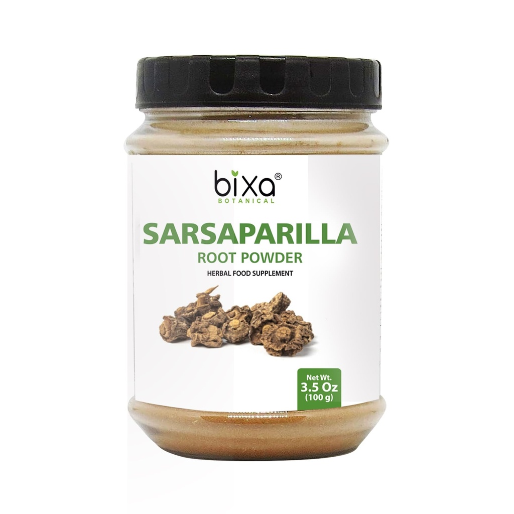 bixa BOTANICAL Sarsaparilla Root Powder (HEMIDESMUS INDICUS) - 100g (3,5 Oz) Balenie po 1