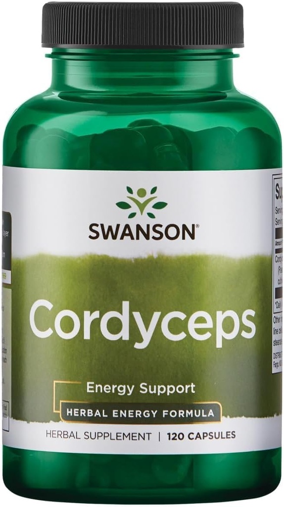Swanson Cordyceps 600 Milligrams 120 kapsuly