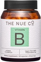 Nue Co. Vitamín B doplnok, podporuje energiu, podporuje zdravú pokožku a vlasy, Vegan, lepok zadarmo, 30 kapsúl