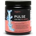 LEGION Pulse pred tréningom doplnok - Všetky prírodné oxidu dusnatého preworkout nápoj na zvýšenie energie, Kreatín zadarmo, prirodzene sladené, Beta Alanyne, Citrulín, Alpha GPC (Caffeine Free Arctic Blast)