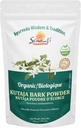 Sewanti Kutaja Bark prášok - vysoká potencia 100% prírodné bylinné doplnky pre trávne pohodlie - 100g