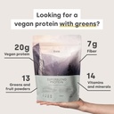 Form Superblend Protein - Vegan Protein Powder s superpotraviny, vitamíny a minerály - 20g rastlinného proteínu na servírovanie (Chocolate Arašid)