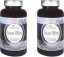Aloha Medicinals Gano Ultra, Certified Organic Mushrom Supplement, Natural Health Supplement, balenie po 2, 90 kapsúl Každý