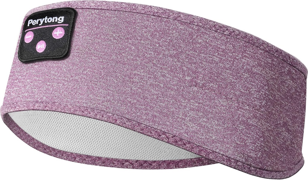 Perytong Spánkové slúchadlá, Bluetooth Športové Slúchadlá s ultra-Thin HD Stereo reproduktory ideálne pre spanie, cvičenie, Jogging, Yoga, Insomnia, Air Travel, Meditation for Unisex