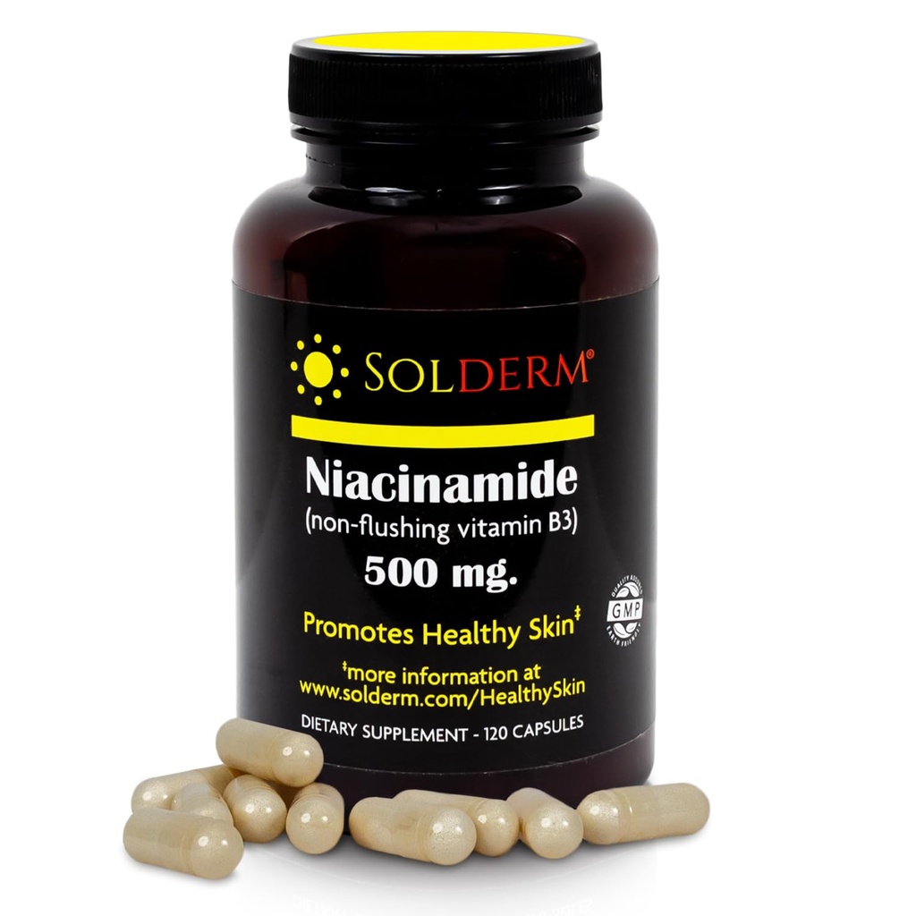 Niacínamid Non-Flushing Vitamín B3 doplnok 