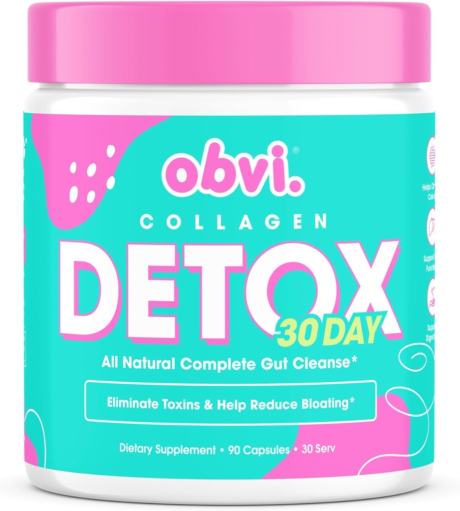 Obvi Detox Colon Cleanse Supplement 