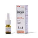 Rugby Budezonide nosový sprej - úľava na alergiu a kongesciu nosa - bez alkoholu - 0,285 Fl. Oz.
