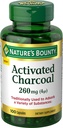 Nature's Bounty Activated Charcoal 260 mg, 100 Kapsule, Diétny doplnok na podporu zdravého životného štýlu