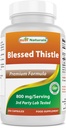 Najlepšie prírodné Požehnaný Thitle Dojčenie Laktácia Kapsule - 800mg/Serving - 250 Počet