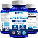 Máme radi vitamíny Alpha Kyselina lipová 600mg Kapsule - 100 Slúži - Alpha Kyselina lipoová Kapsule Pomáha Podpora Spoločné zdravie a antioxidant zdravie Spolu s voľným Radikálna ochrana