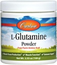 Carlson - L-Glutamine Powder, Free-Form Amino Acid, 3 g, Muscle Tissue Production & Function, Immune Support, 3,53 oz (100 g)