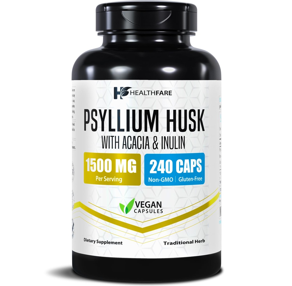 Zdravá Fare Psyllium Husk Fiber 1500mg 