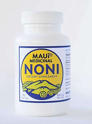 Kona Noni 90 Vcaps 400 mg v kapsule Organické celé ovocie
