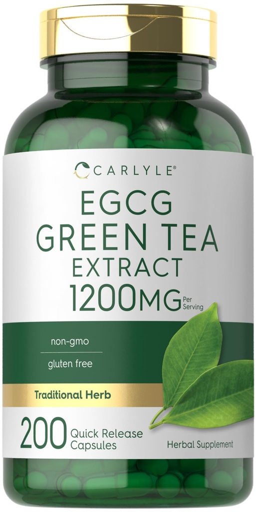 Carlyle EGCG zelený čaj extrakt doplnok 