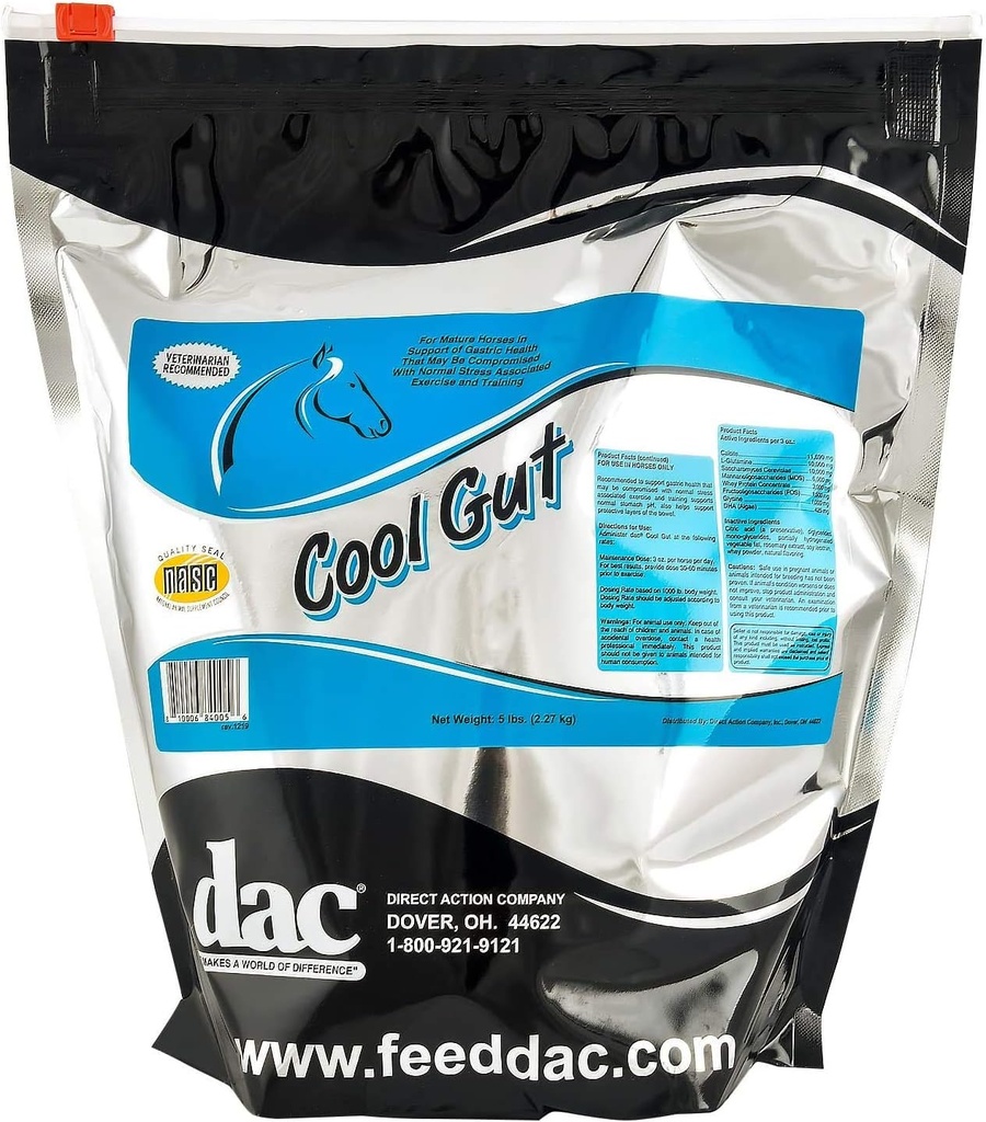 DAC Cool Gut, Ulcer liečba pre kone, 5 lb