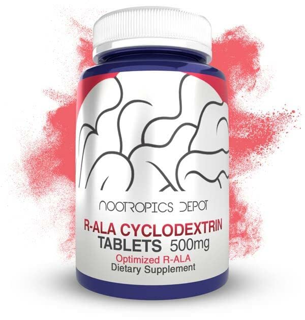Nootropics Depot R- ALA Cyclodextrín Complex Tablets