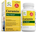 Terry prirodzene kuramin - Curcumin Supplement for Circulation & Endorphin Support - Podpora príležitostného nepohodlia - Aids Healthy Muscle - 60 kapsúl