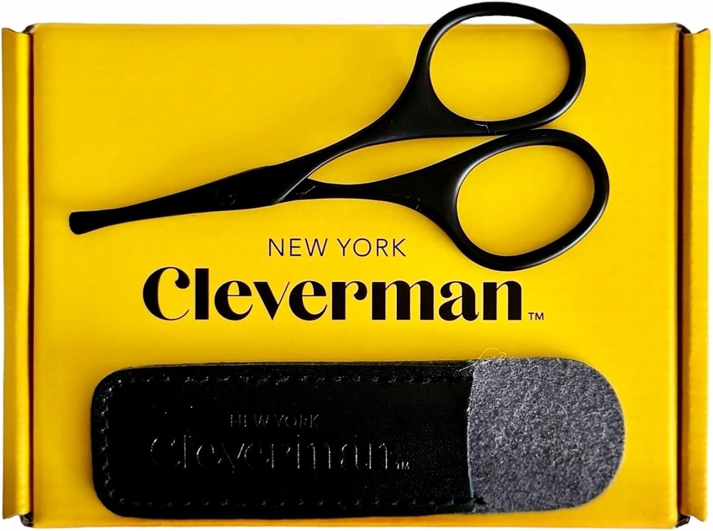Cleverman Premium Nožnice na vlasy tváre  Nerezové gromovacie nástroje pre mužov
