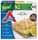 Atkins Snack Light Crispy Lemon Bar, 5 malých barov (Pack of 2)