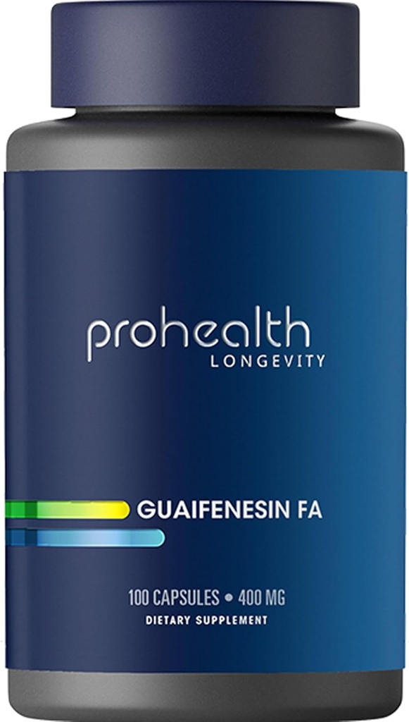 ProHealth Guaifenesin FA (100 kapsúl, 400 mg)