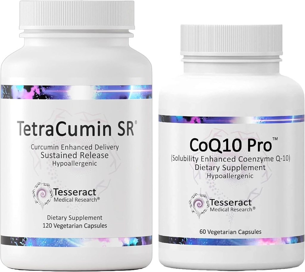 Tesseract lekársky výskum telo opravy s vitality Boost, Spoločná podpora doplnok, Trvalé uvoľnenie a koenzým Q10 Antioxidant doplnok pre optimálne zdravie