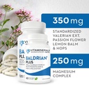 Vitamíny 33+ Baldrian® Plus Prírodná relaxačná podpora Štandardizovaný Valeriánsky extrakt (60)