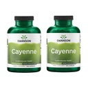 Swanson Cayenne - Bylinné doplnky podporujúce trávenie, cirkulácia a metabolická podpora - Prírodná formula môže podporovať zdravie srdca - (300 kapsúl, 450 mg každý) (2 balenie)
