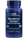 Life Extension Blueberry Extract a granátové jablko, arteriálna zdravotná podpora, antioxidant Defense, Gluten-free, non-GMO, Vegetarian, 60 Vegetariánske kapsule