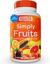 Jednoducho Príroda pledge - 90 Ovocné kapsule - vyrobené s celým jedlom Superfoods, balené s 25 rôznymi plodmi - 100% sója zadarmo