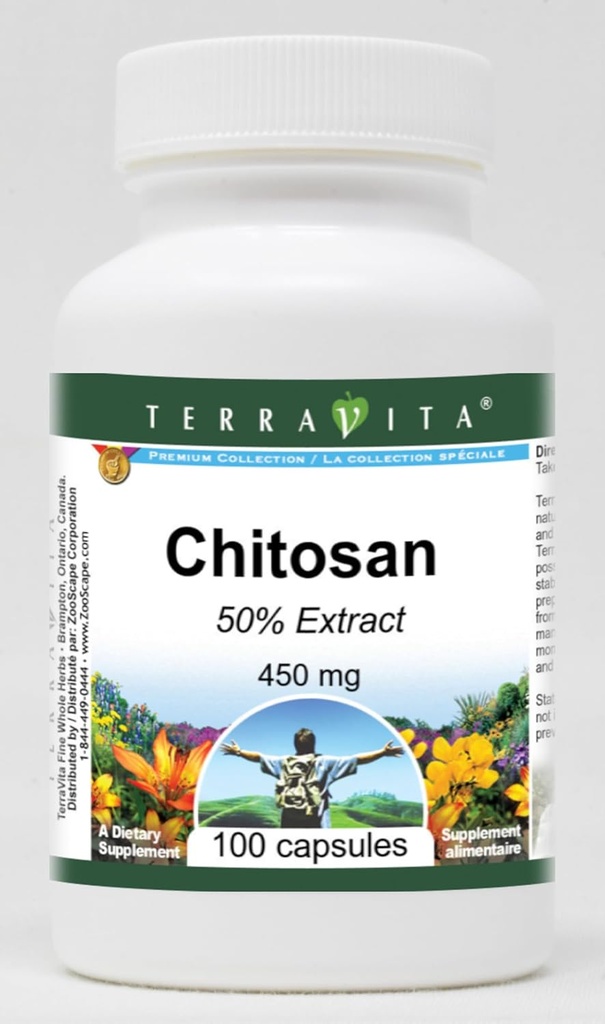Chitosan 50% - 450 mg (100 kapsúl, ZIN: 51711)